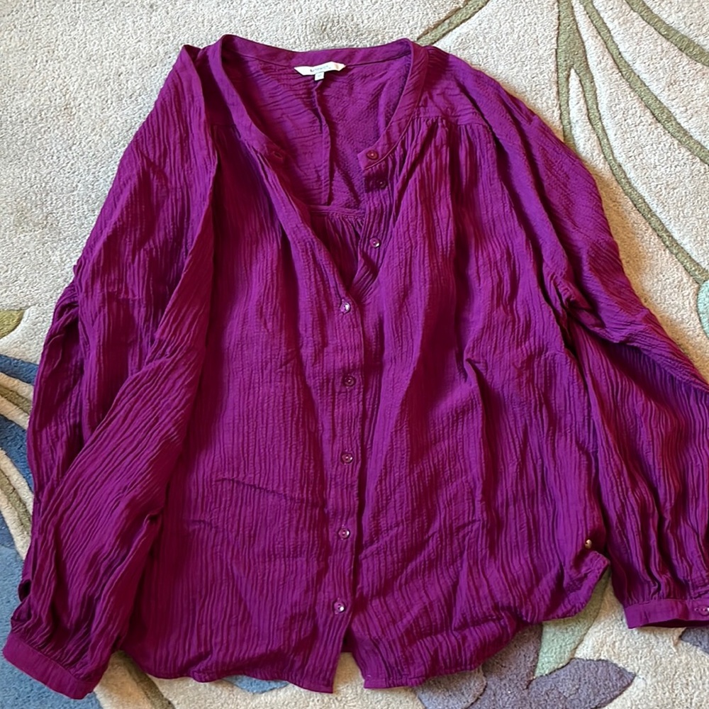 Beautiful magenta Sandwich brand blouse